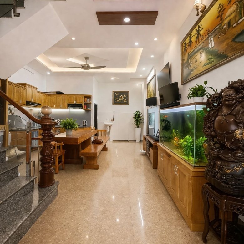 Căn nhà 2 tầng, nội thất đầy đủ, gần Ngã 4 Vườn Lài, Thạnh Lộc