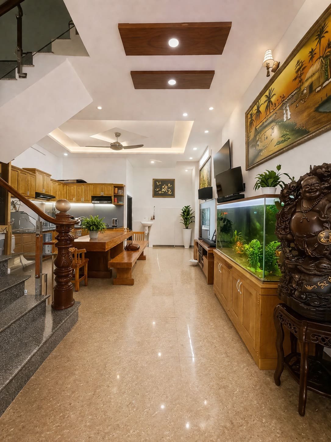 Căn nhà 2 tầng, nội thất đầy đủ, gần Ngã 4 Vườn Lài, Thạnh Lộc