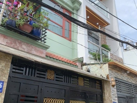 Nhà 3 tầng đẹp full nội thất Hẻm ô tô Gần trụ sở Thiên Khôi Tân Chánh Hiệp, Quận 12 2