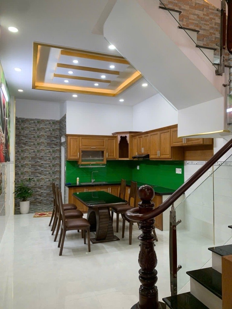 Nhà 3 tầng đẹp full nội thất Hẻm ô tô Gần trụ sở Thiên Khôi Tân Chánh Hiệp, Quận 12 4
