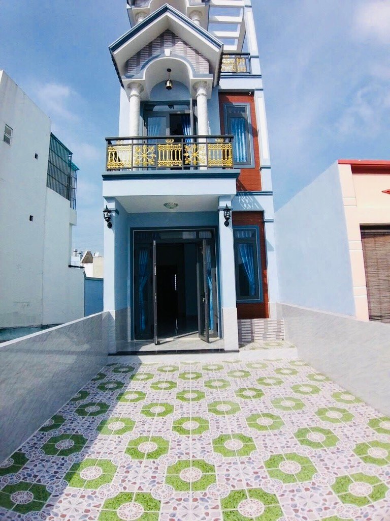 Nhà mới xây 4 tầng – Sân ô tô 7m – Hẻm xe hơi – 4PN – Full nội thất 1